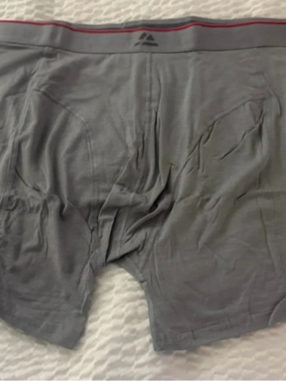 Men's Bamboo Trunks XLG— Light Gray, Black, Navy